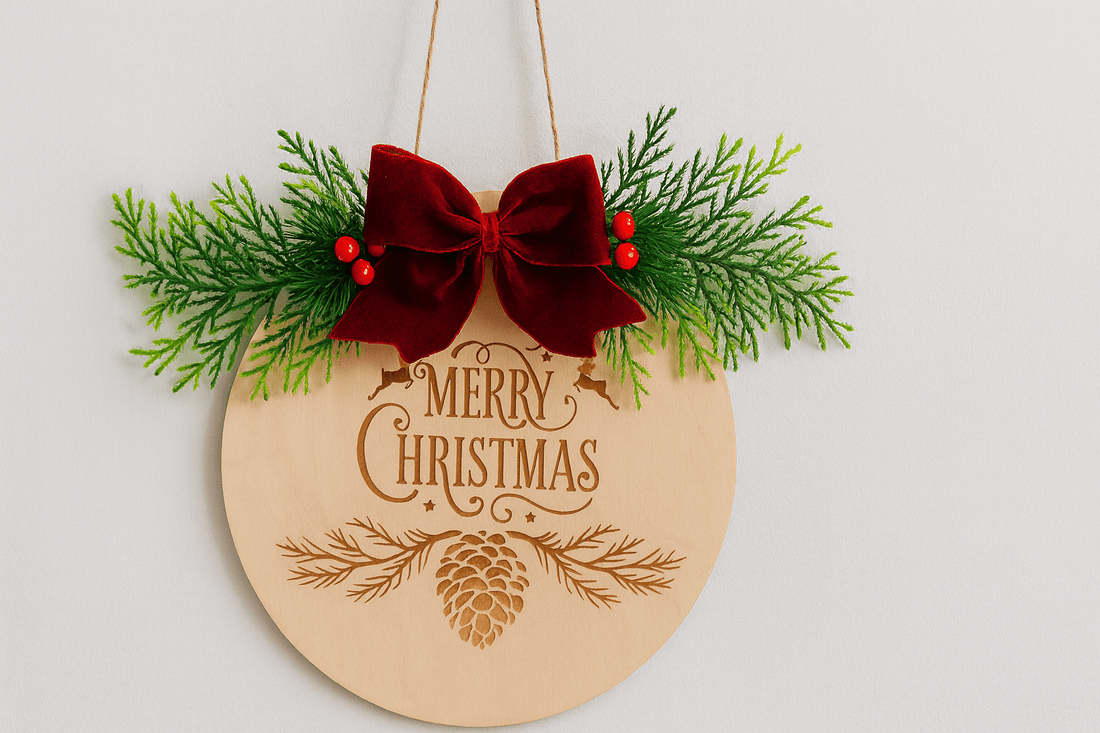 🎄 Seasonal Styling: Christmas Plaques & Festive Décor - The Satin Rose Shop