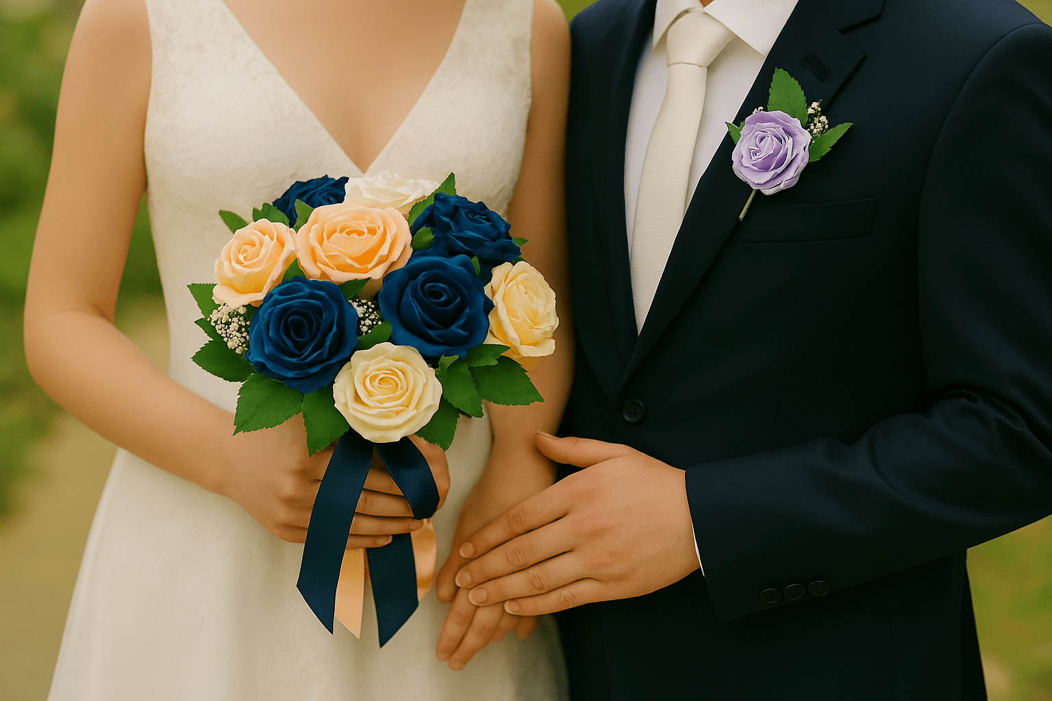 💐 Wedding Collection – Handmade Corsages, Bouquets and Hair Accessories - The Satin Rose Shop