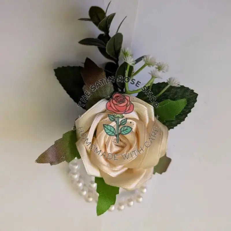 Handcrafted Satin Rose Corsages for Weddings and Special Occasions - The Satin Rose Shop
