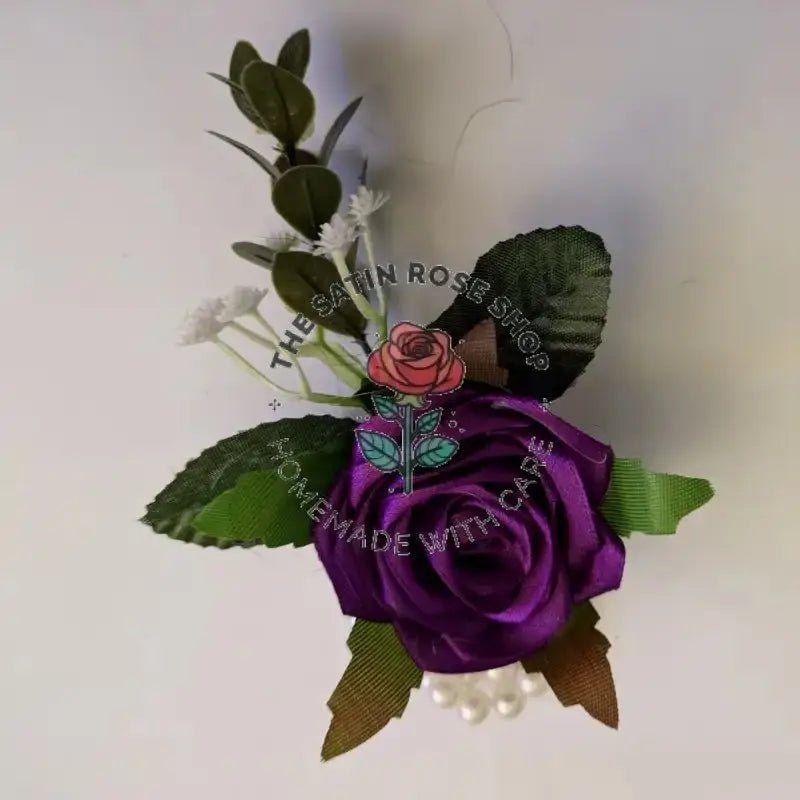 Handcrafted Satin Rose Corsages for Weddings and Special Occasions - The Satin Rose Shop