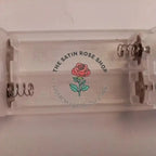 LED Lights with Purple Satin Roses for Elegant Room Illumination - The Satin Rose Shop